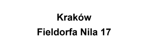 Kraków Fieldorfa Nila 17