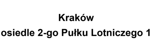 Kraków 2-go Pułku Lotniczego 1