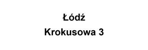 Łódź Krokusowa 3