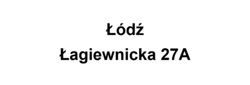 Łódź Łagiewnicka 27A