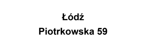 Łódź Piotrkowska 59