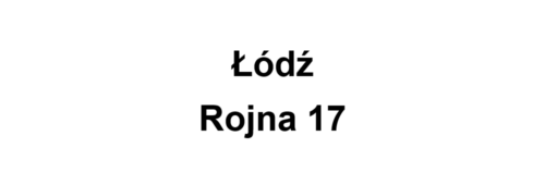 Łódź Rojna 17