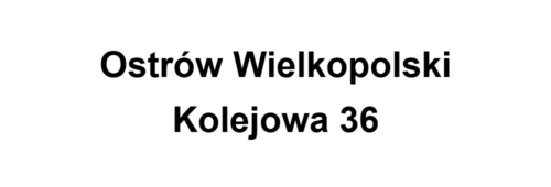 Ostrów Wielkopolski Kolejowa 36