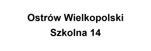 Ostrów Wielkopolski Szkolna 14