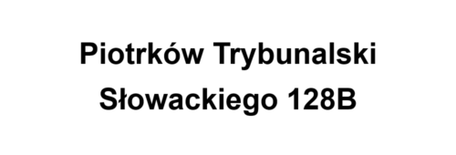 Piotrków Trybunalski Słowackiego 128B