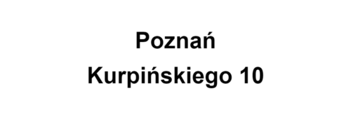 Poznań Kurpińskiego 10