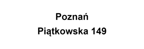 Poznań Piątkowska 149