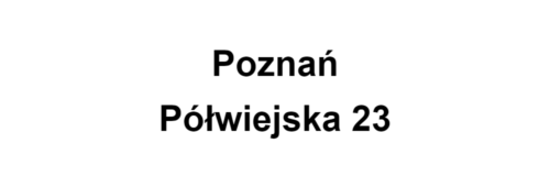 Poznań Półwiejska 23
