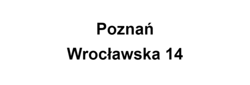 Poznań Wrocławska 14