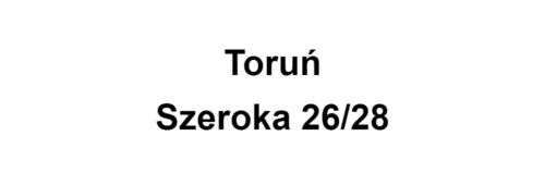 Toruń Szeroka 26