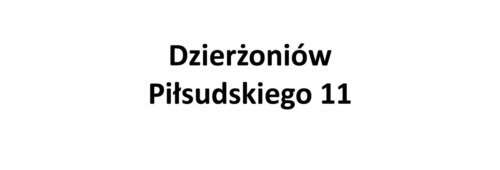 Dzierżoniów Piłsudskiego 11