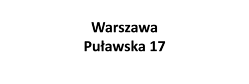 Warszawa Puławska 17