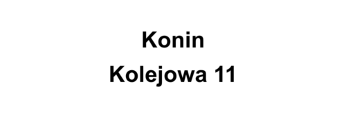 Konin Kolejowa 11