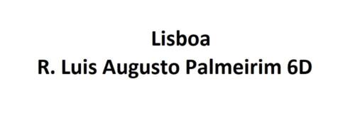 Lisboa R. Luis Augusto Palmeirim 6D